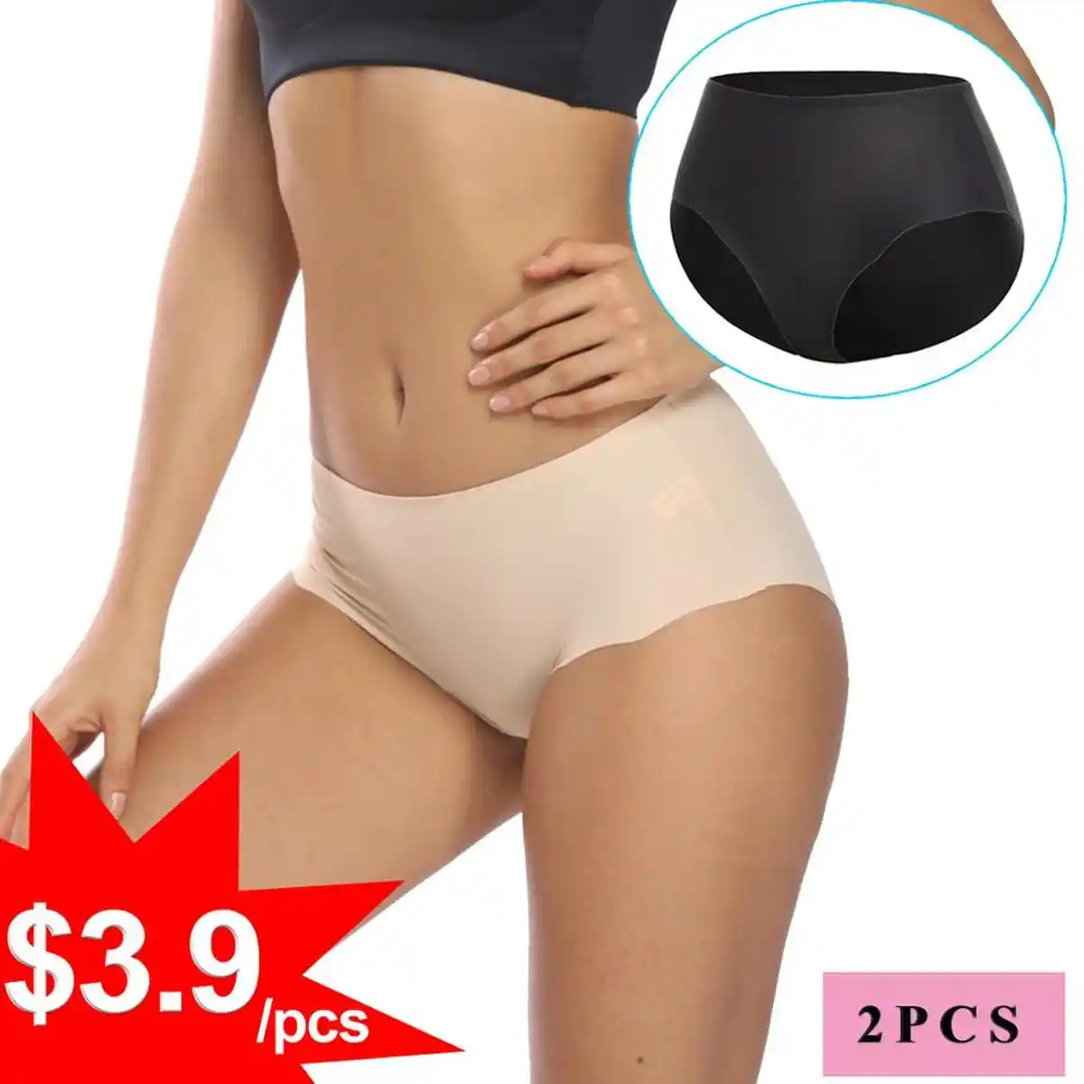 ropa interior invisible y sin costuras