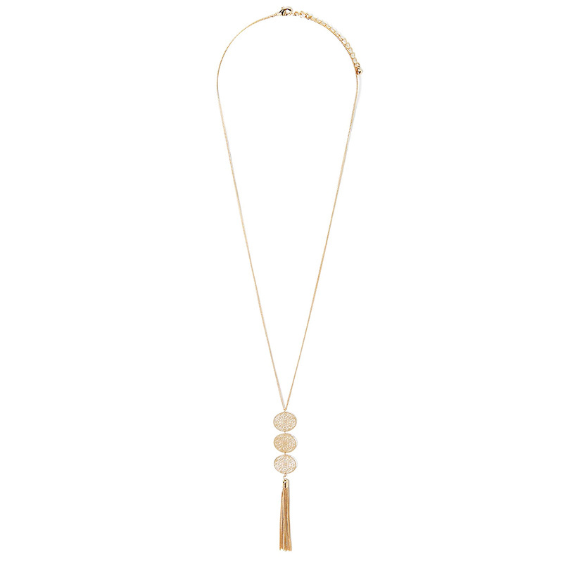 Retro Tassel Pendant Necklace