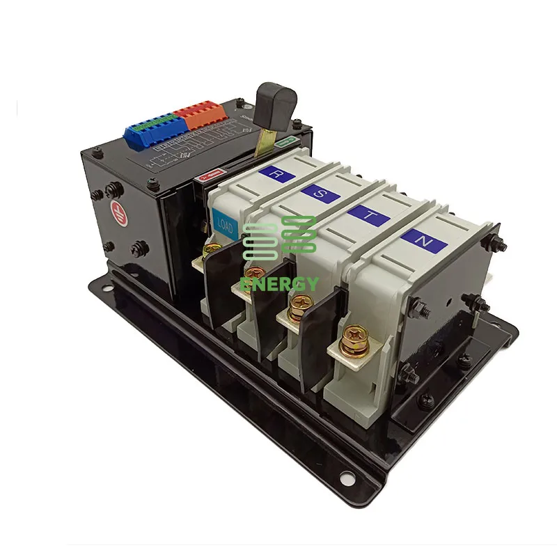 Smartgen Ats Qsg 125a-4p Electric Ac 3 Phase Dual Power 220v Ats ...
