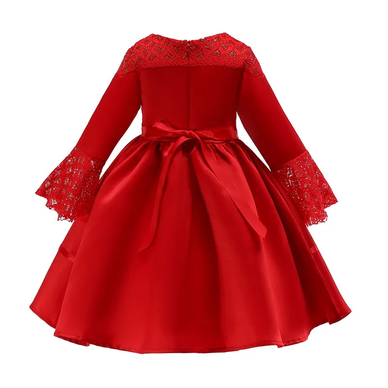 Платье без бретелек с цветочным узором для девочек платье принцессы вечернее платье с цветочным узором для девочек 2-10 лет