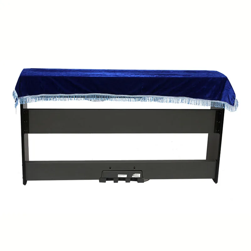 160*60cm electric piano dust cover dustproof flannel 88 key digital tassel piano cover storage household