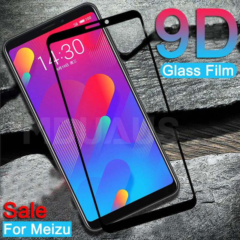 

9D Tempered Glass on the For Meizu M8 Lite M8 M6 M5 Note M6S M6T M5S M5C V8 Pro Screen Protector Protective Glass Film Case