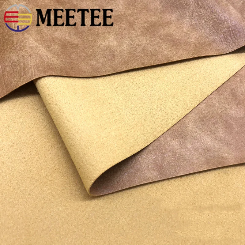 Meetee 50X138 см толщиной 1,2 мм Синтетическая кожа ткань узор из искусственной кожи Ткань DIY диванное сиденье декор материал SL015