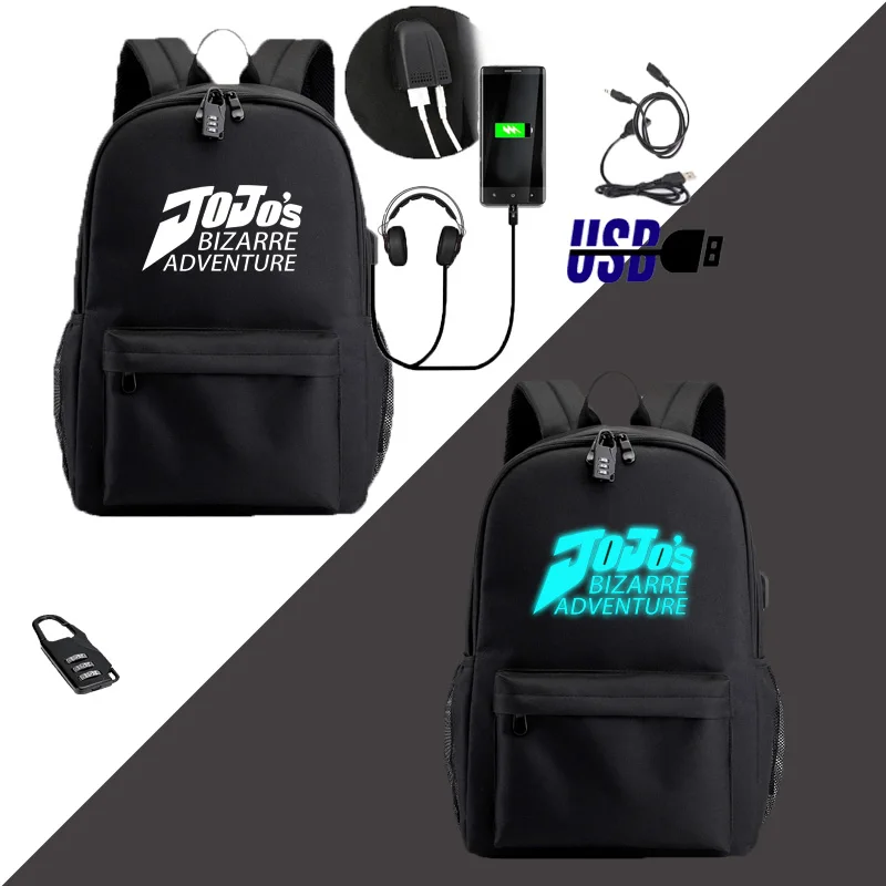 A IMIDO светящаяся буква рюкзаки для школы студентов зарядка через Usb дорожные сумки подростков Мода большой емкости плечи рюкзак - Цвет: A
