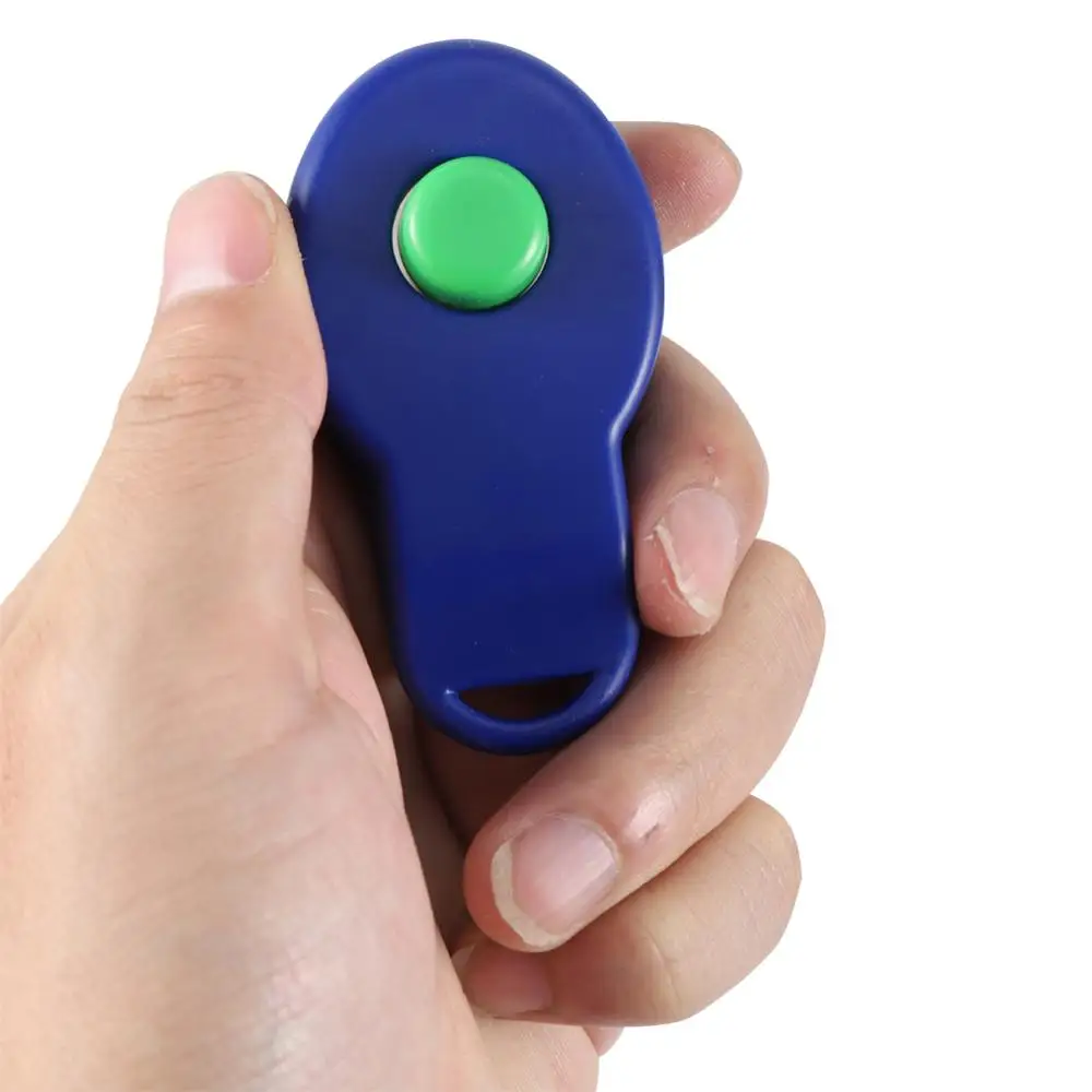 Pet Dog Sounder Training Tool Pet Dog Training Sounder With Elastic Ring Home Cat &ldquo;Click&rdquo; Sound Tool Supplies