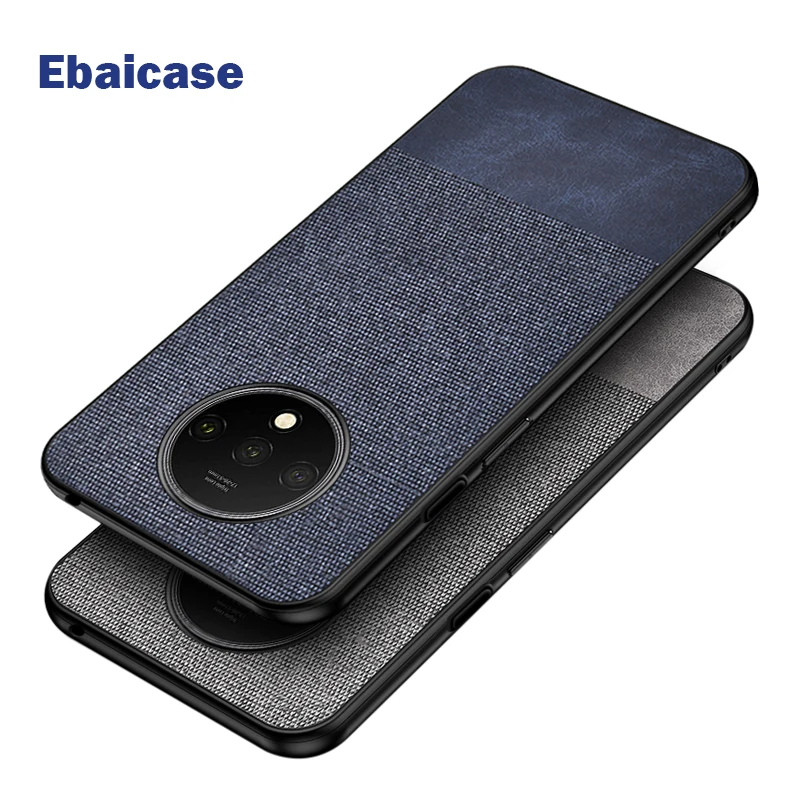 

OnePlus 7T Pro Case Shockproof Back Cover Cloth Fabric Silicone Soft Edge Protect Cover OnePlus 6 7 T Pro Case OnePlus 6T Cover