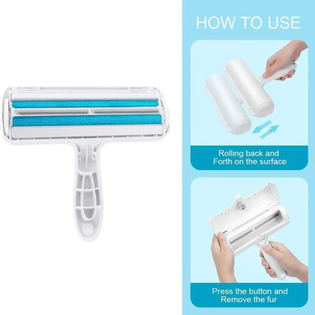 New Pet Hair Removal Comb Sofa Sticky Hair Brush Cat Dog Sticky Hair Brush Hair Clothes Hair Removal Device