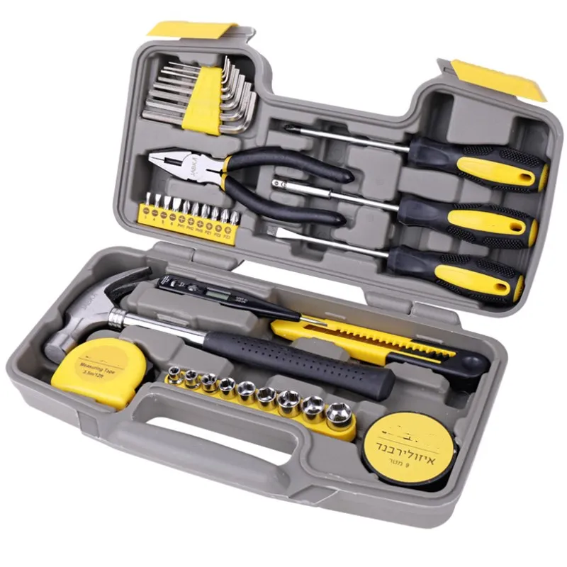

A 10-piece Set Of Sleeve Set Of Sleeve Toolbox Set Of Auto Repair Tools Vehicle Hardware Tools