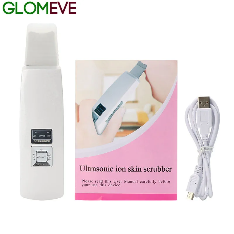 

Ultrasonic Face Skin Scrubber Skin Care Machine Facial Clean Peeling Vibration Blackhead Removal Exfoliating Pore Cleaner Tools