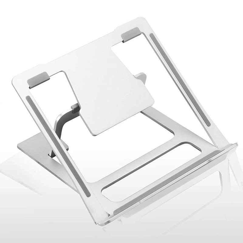 Регулируемая алюминиевая подставка для ноутбука, совместимая с Apple Mac MacBook от 10 до 14 дюймов, вентилируемая эргономичная настольная скамья Mou