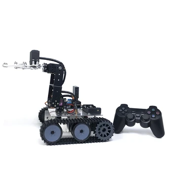 

4DOF DIY Robot Arm Kit Educational Robotics Claw Set Mechanical Arm for Arduino PS2 Control Programming