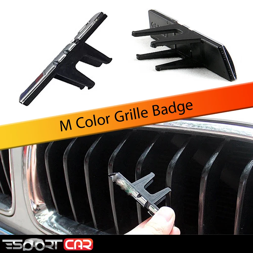 M эмблема передний гриль слот значок для M3 Sport 320 328 и общее издание/M5 2009 2017