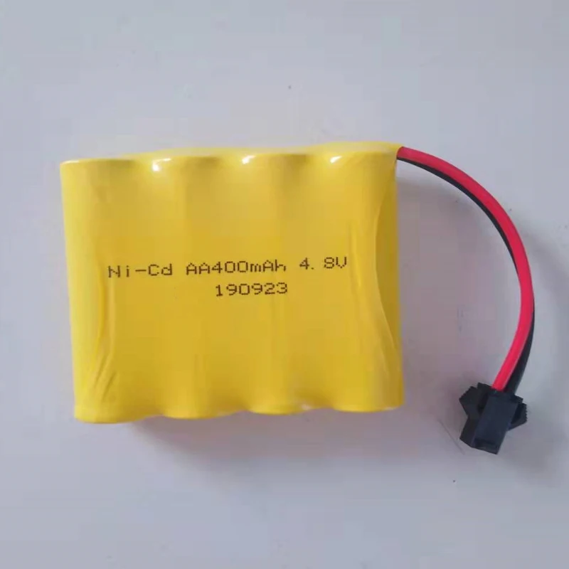 4,8 V 400mAh AA NI-CD аккумуляторная батарея и зарядное устройство с разъем SM