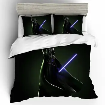 

Star Wars Bedding Set Bed Sheets Pillow Cases Bed Linen Set Bedding Sets Cotton Duvet Cover Home Textile Single Queen King Size