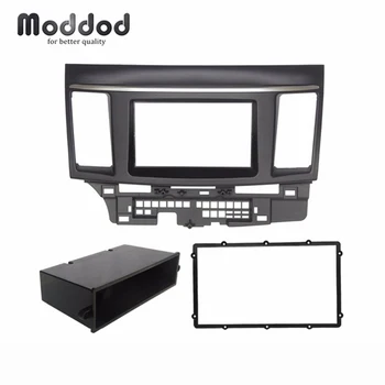 

One Or Double Din Radio Fascia for MITSUBISHI LANCER FORTIS DVD Stereo Panel Dash Mounting Installation Trim Kit Face Frame