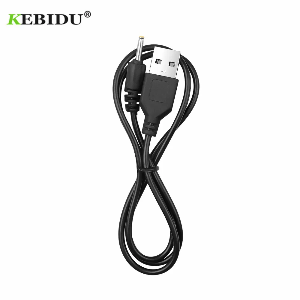 KEBID 5V 2A AC 2,5 мм USB кабель для зарядного устройства, маленький штыревой USB шнур для зарядного устройства, usb-кабель 0,5 м DC2.0 для планшета/динамика/Bluetooth