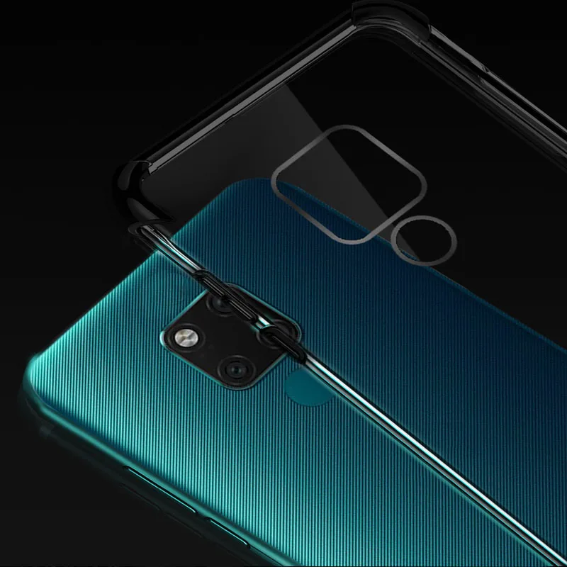 Синий цвет для huawei mate 20X5G Чехол подушки безопасности буфера полная защита чехол для huawei mate 20 X TPU задняя крышка mate 20x