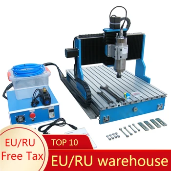 

Linear Guide Rail CNC router Engraving Drilling and Milling Machine LY CNC 6040L-1.5KW 4axis cnc machine wood