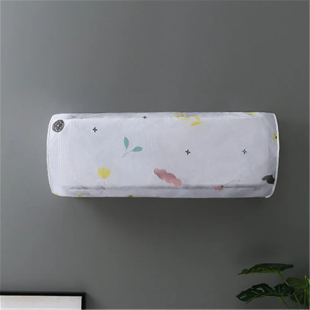 Powder blossoming PVEA очиститель воздуха Пылезащитный Водонепроницаемый чехол для кондиционера 1,5 P кондиционер Крытая крышка - Цвет: Powder blossoming