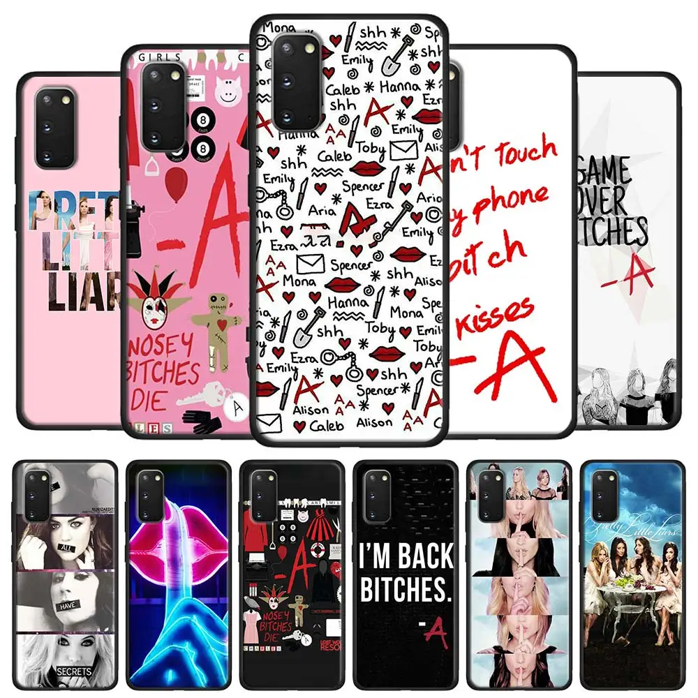 Чехол Pretty Little Liars чехол для Samsung Galaxy S10 S20 S7 S8 S9 S10e Lite Note 8 9 10 Plus 20 Ultra 5G черный