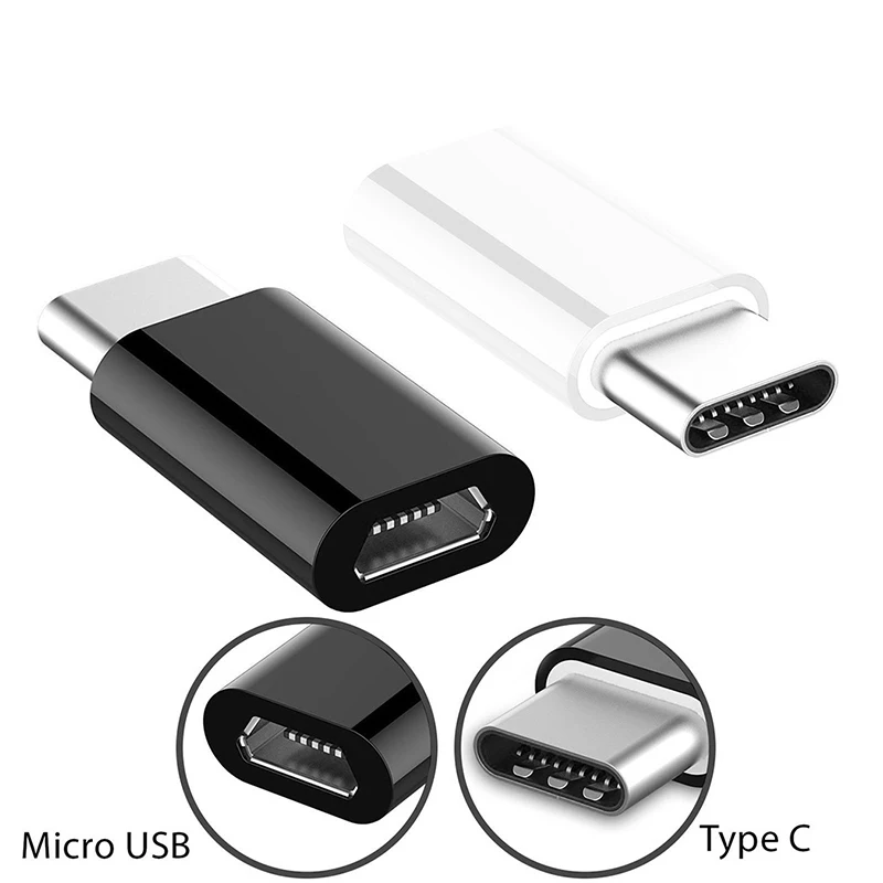 3 шт./лот Type C адаптер для зарядки с Micro USB Samsung Galaxy C9 Pro телефонный соединитель