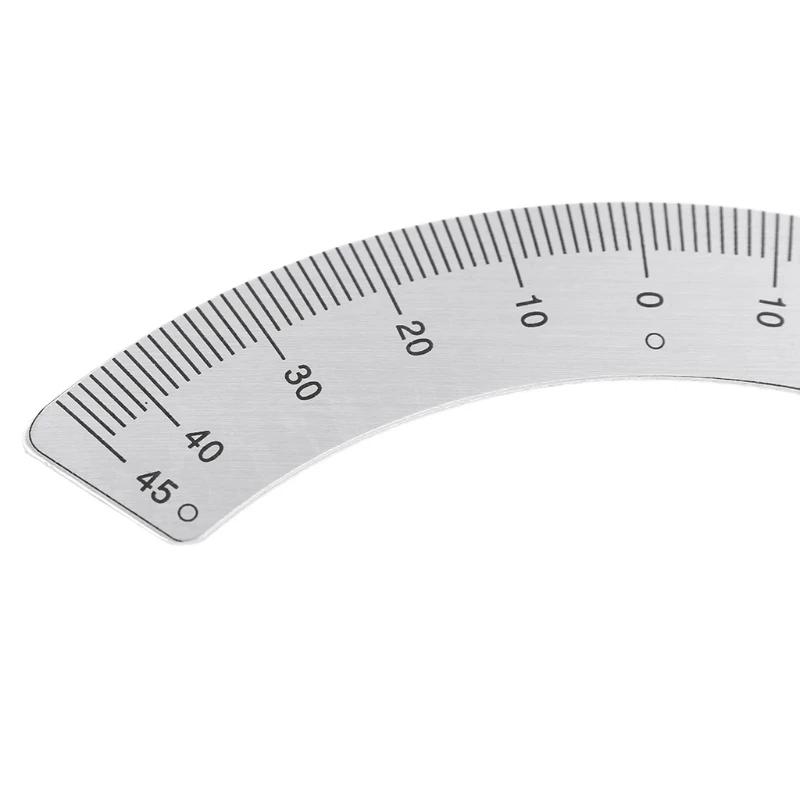 Angle Plate Scale Ruler 45 Degree Angle Arc M1197 Protractors Milling  Machine Part - Measuring Gauging Tools - Gauges - AliExpress