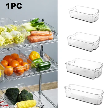 

Clear For Kitchen Multifunction Home With Carrying Handles Food Container Drawers Refrigerator Storage Box Vegetable Fruit