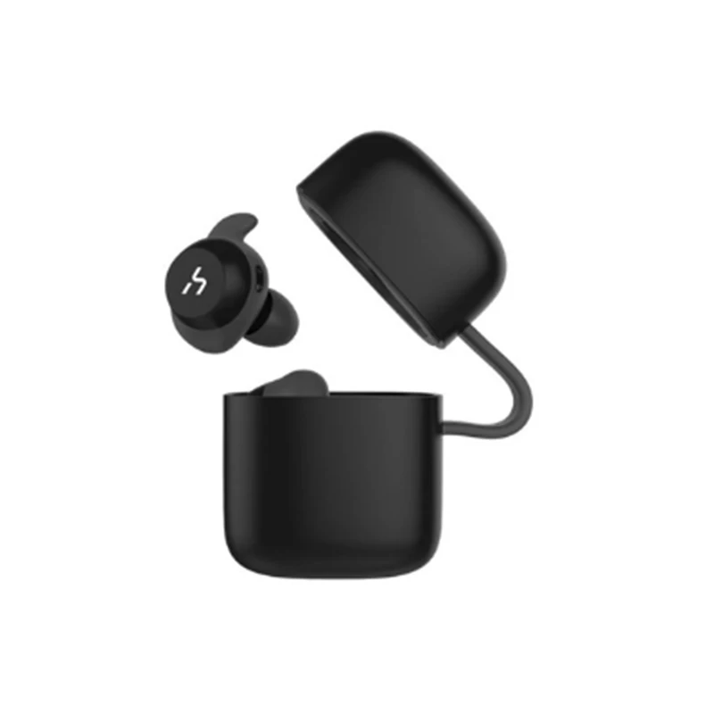 black Прямая поставка, TWS G1Bluetooth наушники, настоящие Беспроводные спортивные наушники, водонепроницаемые 3D стерео наушники для звонков с громкой связью - Цвет: black