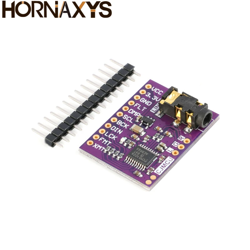 5 шт./интерфейс I2S PCM5102A DAC декодер GY-PCM5102 модуль плеера pHAT формат платы цифровой PCM5102