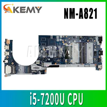 

Akemy For Lenovo ThinkPad E470 E470C CE470 NM-A821 Laotop Mainboard NM-A821 Motherboard with i5-7200U CPU