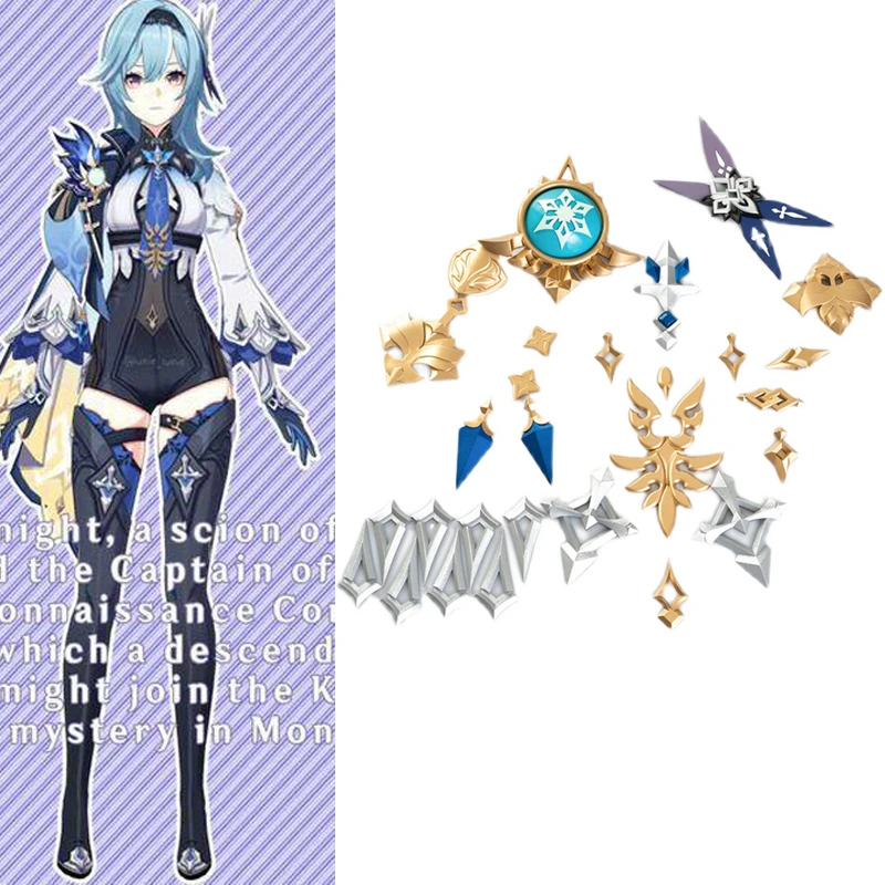 Genshin Impact Eula Cosplay Costume Accessories Halloween Costume Props Game Costumes Aliexpress