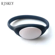 EM4100 125 кГц RFID EM пропуск ключ-брелок цепочка для ключей, брелок для чтения только браслет Новые 3 цвета на выбор