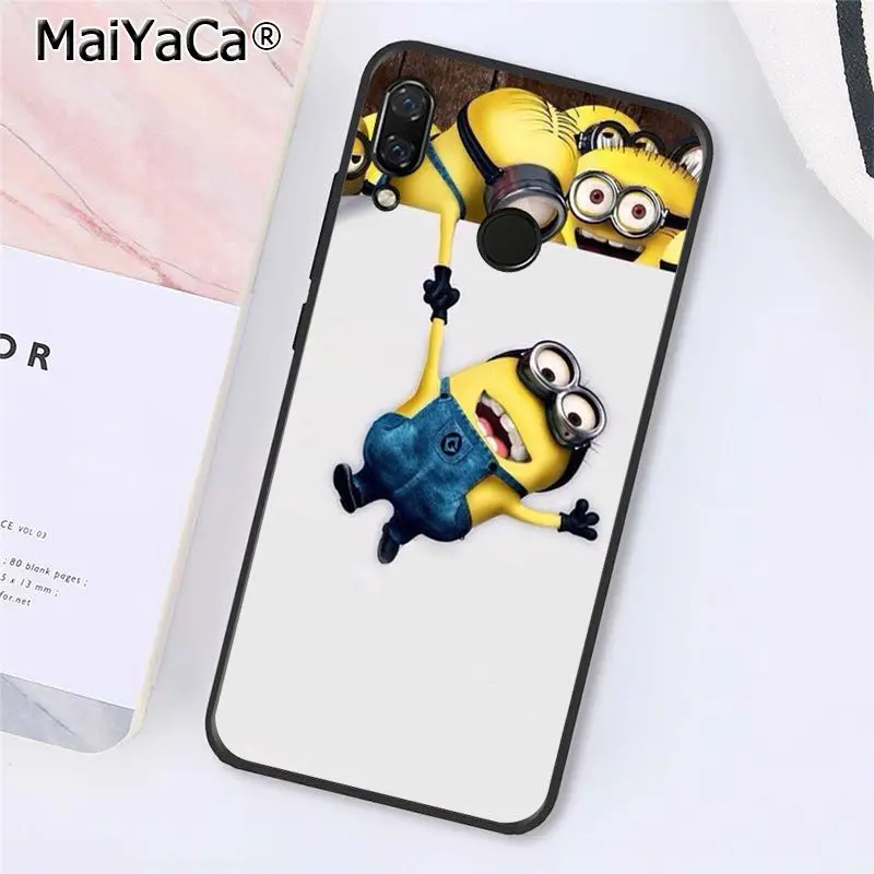 A10 MaiYaCa милый Миньон банан желтый человек чехол для телефона Xiaomi Redmi4X 6A S2 Go Redmi 5 5Plus Note4 Note5 7 Note6Pro - Цвет: A10