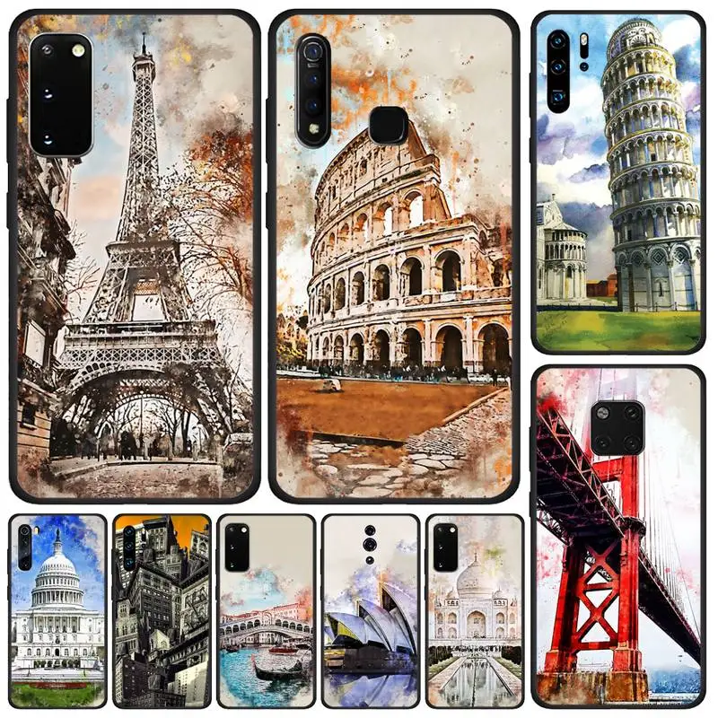 Чехол для Huawei P9 P10 P20 P30 Pro P SMART 2020 2019 P40 Lite | Мобильные телефоны и аксессуары