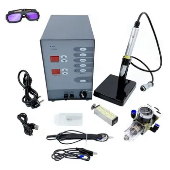 Online Stainless Steel Spot Welding Machine Laser Welding Automatic Numerical Control Pulse Argon Arc Welder Jewelry Spot Welder