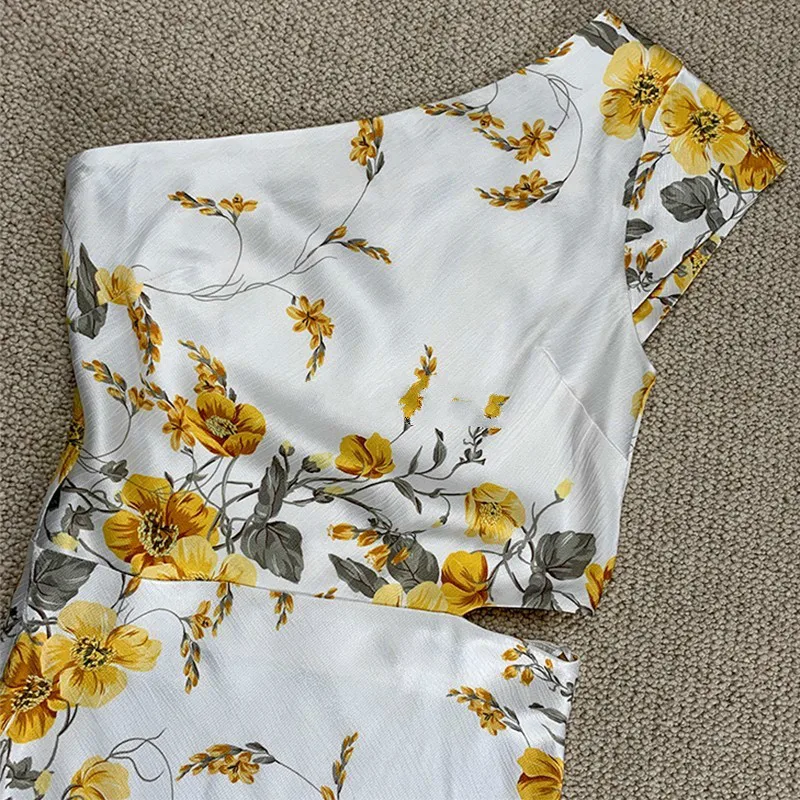 

LouLan Queen Top Quality Strap Wrap Dresses Women 2020 Runway/Spring/Floral/ Summer/Beach/Party/ Sleeveless/Sexy Dress