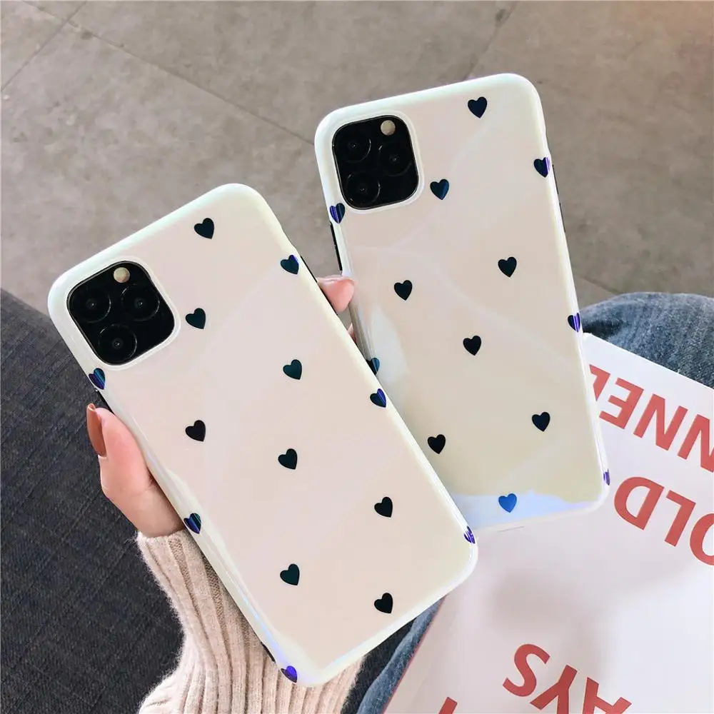 Милый голубой светлый блестящий чехол для iPhone 7 6 6S 8 Plus 10 X XR XS 11 Pro Max | Мобильные