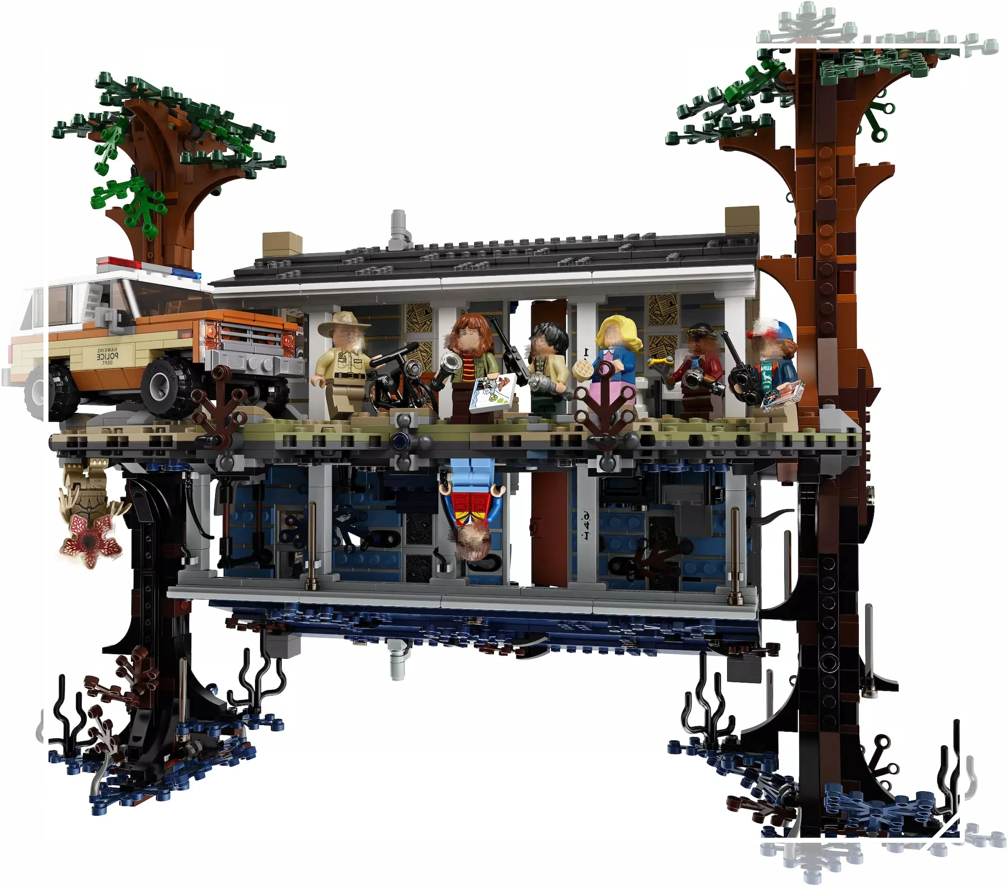 

2019 New IN STOCK Stanger Things Compatible 75810 The Upside Down Building Blocks Bricks Lepinblocks Christmas Toys Gifts 25010