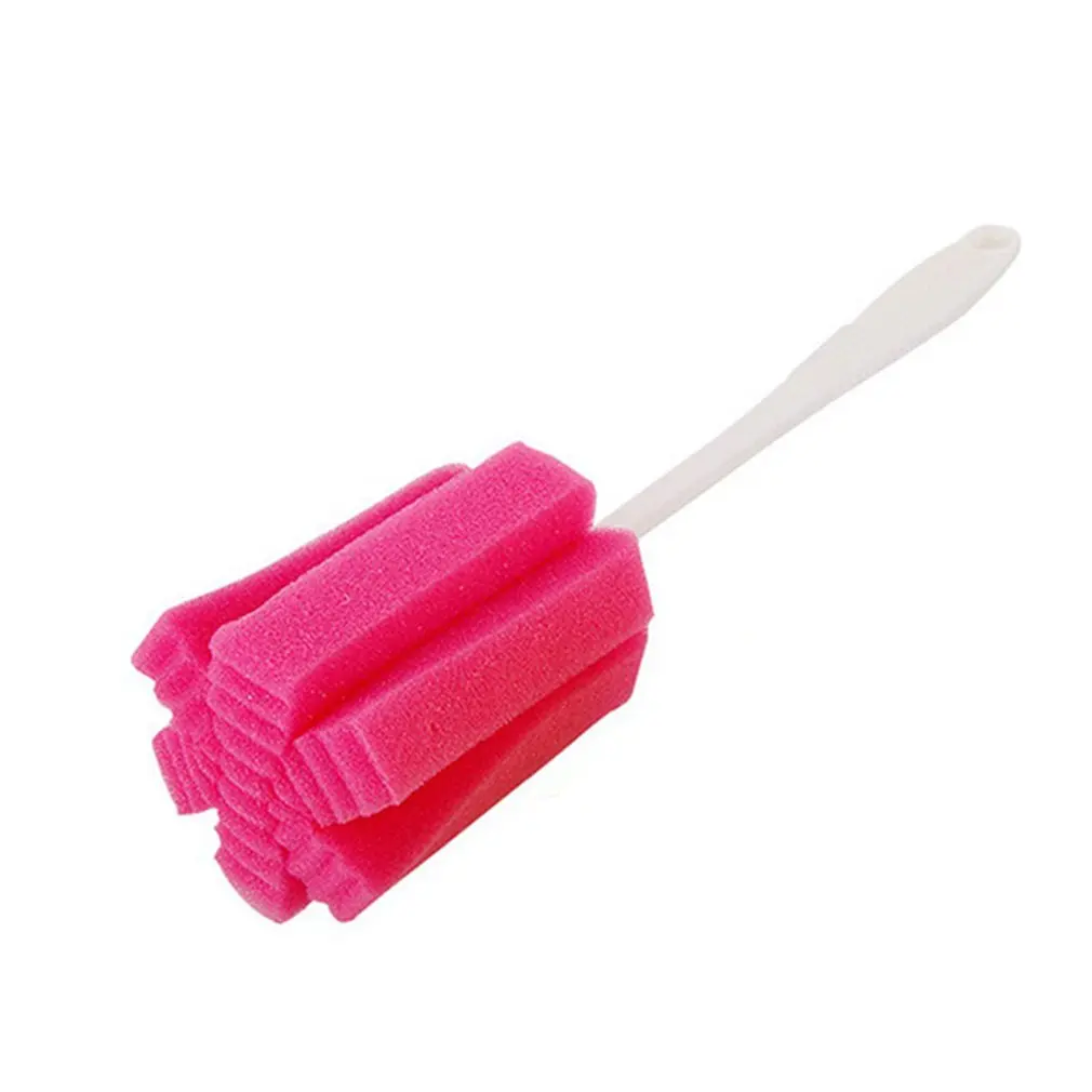 Sponge Vacuum Cup Cleaning Brush Bottle Thermos Mug Cleaning Tool with Long Handle Coffee Glasses Pot Milk Cup Mugs Sponges