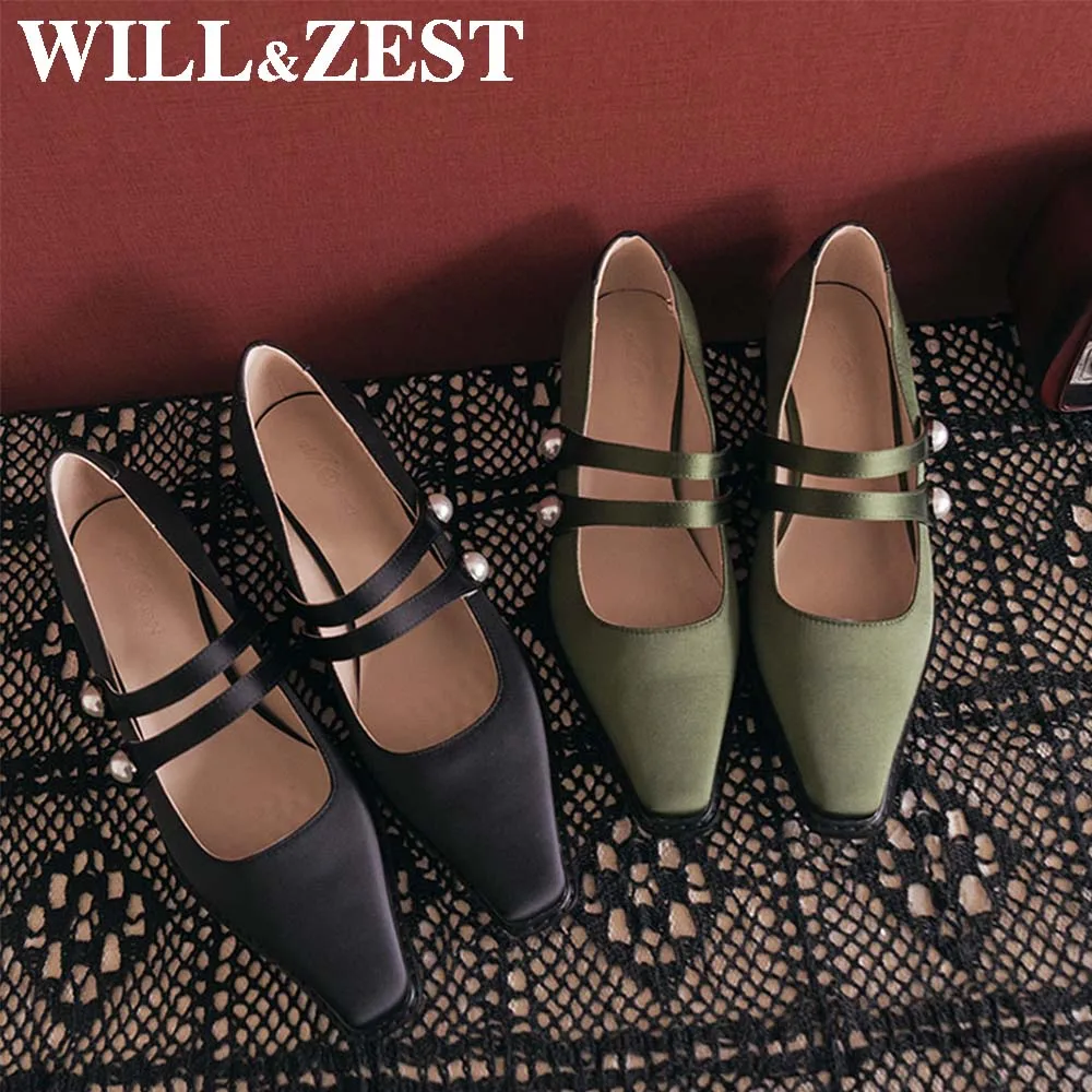 Will &amp Zest шелковый атлас сандалии на каблуке с жемчугом Цвет Черный Сандалии