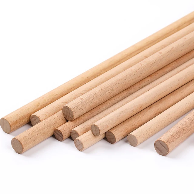 Length 10-40cm Diameter 1-1.4cm Wooden Sticks For Wall Hanging Art And  Craft Handmade