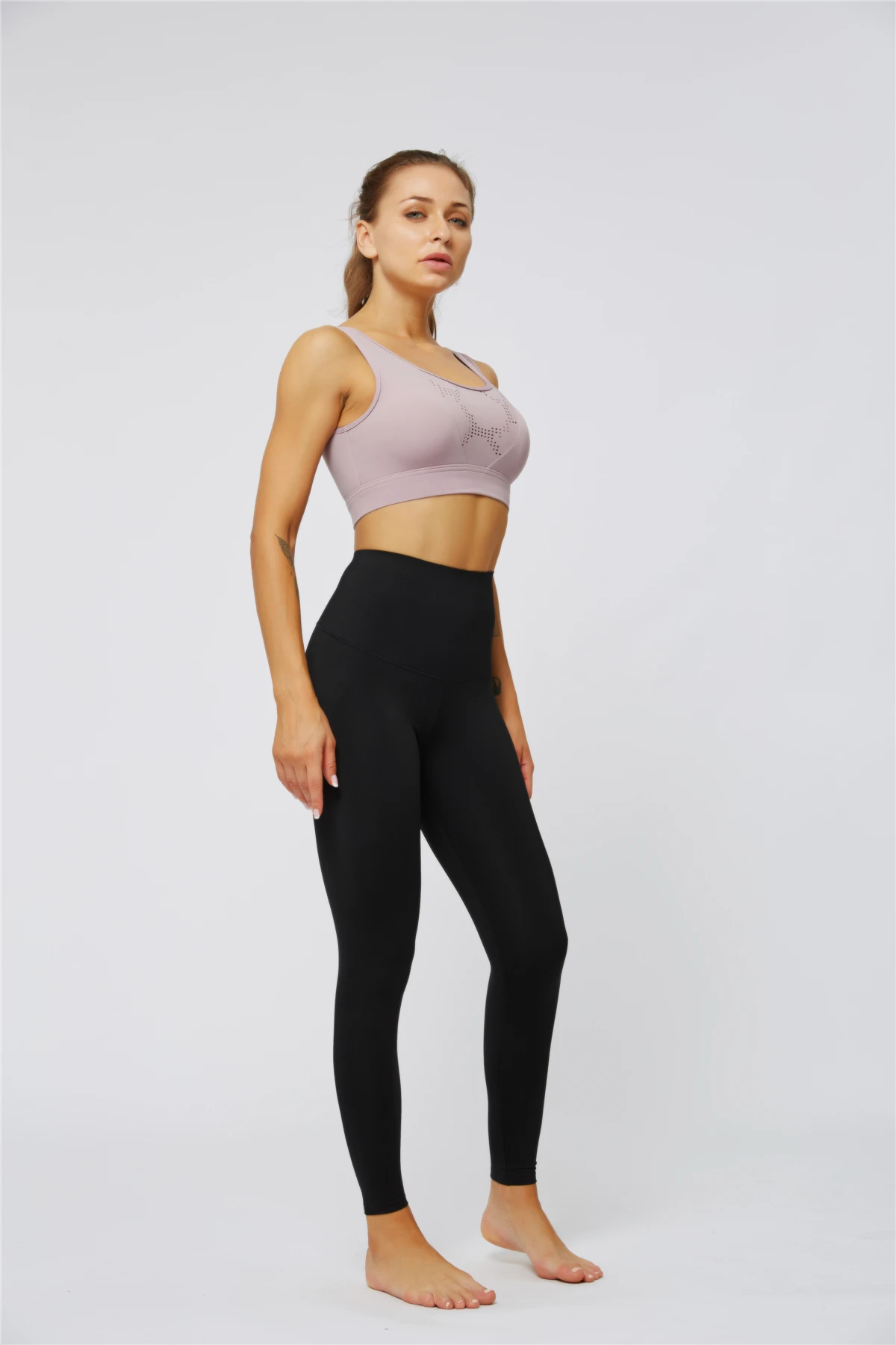 Эластичные Обтягивающие спортивные Леггинсы для живота женские штаны для фитнеса с высокой талией для йоги женские уличные быстросохнущие леггинсы для бега