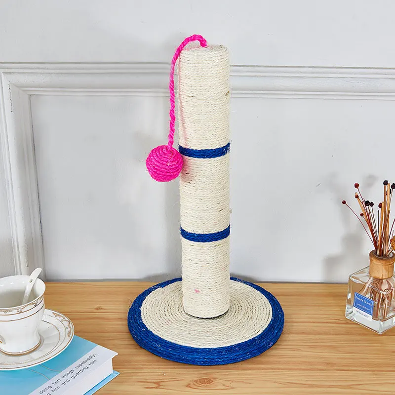 

Pet Toy Cat Climbing Frame Pet Cat Toy Small Sisal Wood Cat Tree Cat Climbing Frame Ball Scratching Pole