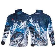 Новинка 2021, камуфляжная одежда DAIWA для рыбалки, одежда для рыбалки, Солнцезащитная дышащая быстросохнущая рубашка против комаров DAWA для рыбалки Новинка 2021, камуфляжная одежда DAIWA для рыбалки, одежда для рыбалки, Солнцезащитная дышащая быстросохнущая рубашка против комаров DAWA для рыбалки