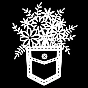 

Kokorosa Pocket Flower Metal Cutting Dies Spring Blossom New 2019 for Card Making Scrapbooking Cuts Decor Stencil Craft Dies