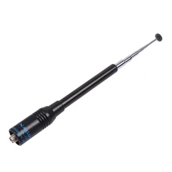 Antenne télescopique portative UHF + VHF pour BAOFENG NA 773/82/B5/B6 SMA F S, UV 5R 888 