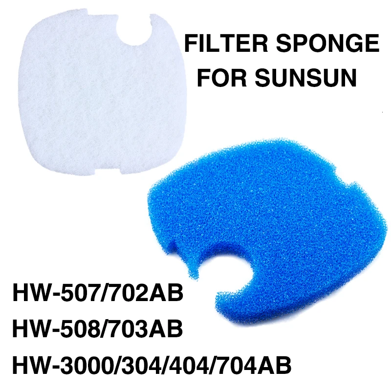 Filter Sponge Set Replace For Sunsun Aquarium External Canister Filter