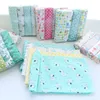 4Pcs/Lot 100% Cotton Flannel Receiving Baby Blanket Soft Muslin Diapers Newborn Swaddle Blanket 76*76CM Baby Blankets Newborn 1
