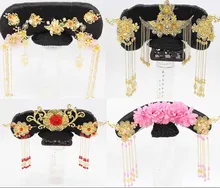 女性のための中国の伝統的な衣装 古典的なテレビシリーズの髪型 花輪 漢服の髪型 コスプレの王女の写真 Aliexpress アパレル アクセサリー 女性のための中国の伝統的な衣装 古典的なテレビシリーズの髪型 花輪 漢服の髪型 コスプレの王女の写真 Aliexpress アパレル アクセサリー