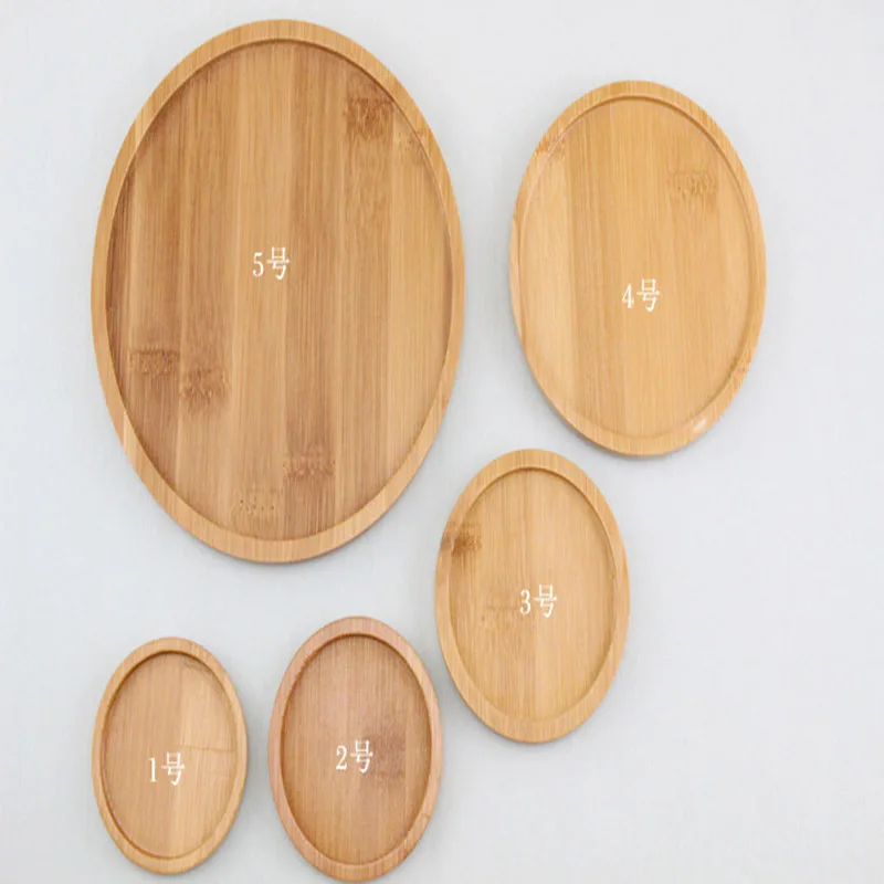 Круглая подставка 6,3 см Bamboos цветочный горшок поднос мини белый фарфор мясистый цветок многофункциональный творческий чайный сервиз экологически чистый